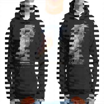 ハシビロコウそれはハシビロコウです パーカー - Kawaiitshirt