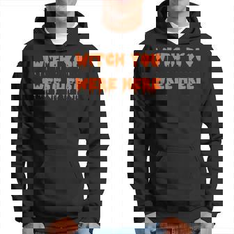 ハッピーハロウィン魔女 You Were Here 不気味なコスチューム パーカー - Kawaiitshirt