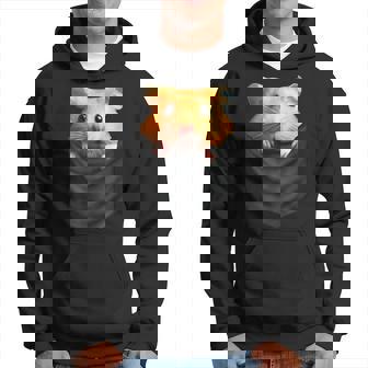 ハムスター 面白いtシャツ ポケット かわいい メンズ 子供 おもしろ 服 雑貨 グッズ ネタ ゆるキャラ パーカー - Kawaiitshirt