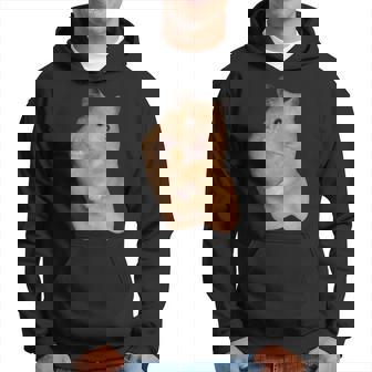 ハムスターミーム ピースサイン付き パーカー - Kawaiitshirt