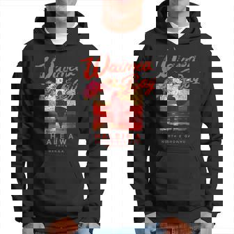 ハワイ ワイメア ベイ サーフィン ヴィンテージ ハワイアン パーカー - Kawaiitshirt