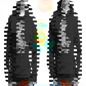 ハワイアン 恐竜 シャツ サマー T レックス トロピカル バケーション アロハシャツ パーカー - Kawaiitshirt