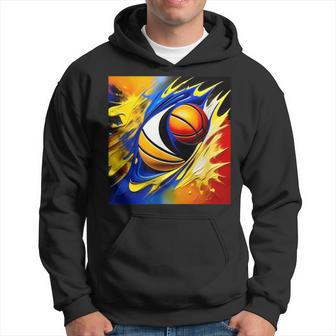 バスケットボール チーム スポーツ カラフル ボール バスケットボール愛好家 パーカー - Kawaiitshirt