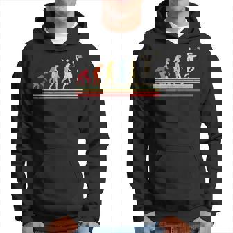 バスケットボール選手のためのレトロなバスケットボールエボリューションダンキング。 パーカー - Kawaiitshirt