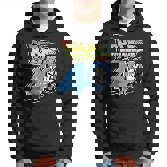 バック・トゥ・ザ・フューチャー 40周年記念タイムマシン Pov F&B パーカー - Kawaiitshirt