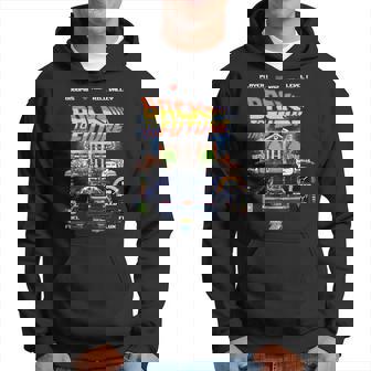 バック・トゥ・ザ・フューチャー 40周年記念ビデオゲームスタイル パーカー - Kawaiitshirt