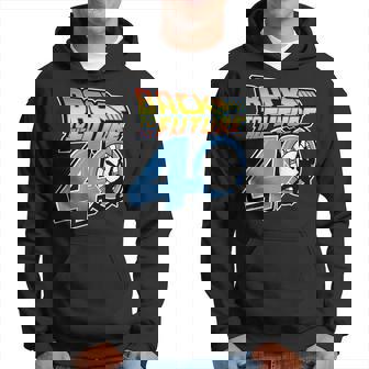 バック・トゥ・ザ・フューチャー 40周年記念時計塔ロゴ パーカー - Kawaiitshirt