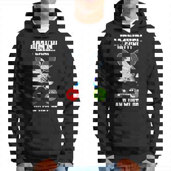 バドミントンが呼んでいる、私は行かなければならないラケットバドミントン選手badminton パーカー - Kawaiitshirt