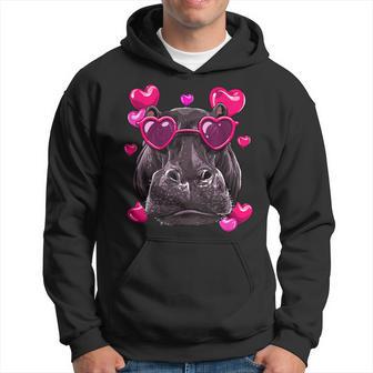 バレンタイン カバ シャツ かわいい カバ 動物 カバ 恋人 パーカー - Kawaiitshirt