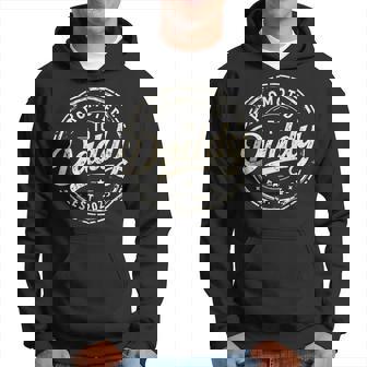 パパに昇格 2025 新パパベイビー初めてのお父さん パーカー - Kawaiitshirt