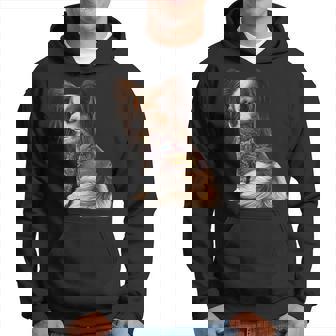 パピヨン犬 日本の伝統的なドラゴンタトゥー イレズミ パーカー - Kawaiitshirt