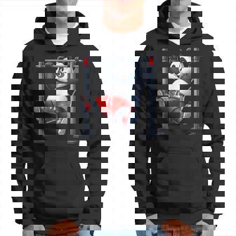 パンダ 懸垂 トレーナー ジム フィットネス ワークアウト トレーニング パーカー - Kawaiitshirt