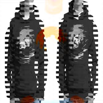 パンダ 森 ポートレート 動物好き 自然 グラフィック パンダ パーカー - Kawaiitshirt