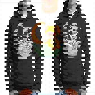 ヒョウモントカゲモドキ シャワー かわいい 野生動物 トカゲ パーカー - Kawaiitshirt