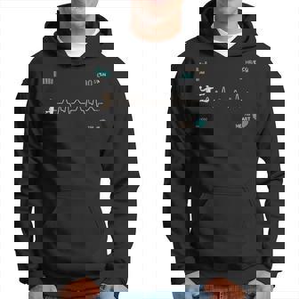 ビンテージ スポーツ ハンドボール選手ギフト ハートビート パーカー - Kawaiitshirt