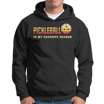 ピックルボールは私の好きな季節 面白いピックルボール パーカー - Kawaiitshirt