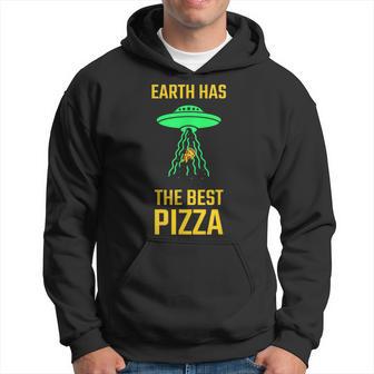 ファニー Ufoピザスペース 宇宙人 地球外生物 パーカー - Kawaiitshirt