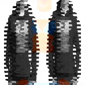 フェイク アブス ファニービキニ ボディマッスル 6パック 3D パーカー - Kawaiitshirt