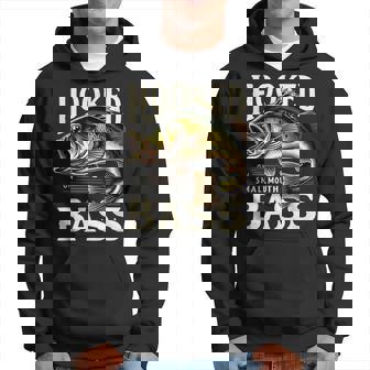 フックオンスモールマウスバスフィッシングシャツ パーカー - Kawaiitshirt