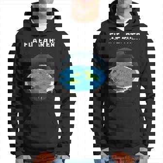 フラットアースマップ 陰謀 パーカー - Kawaiitshirt