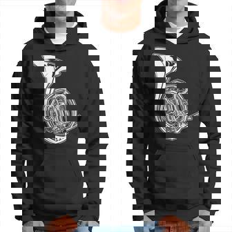 フレンチホルン製図コンサートバンドホルニスト パーカー - Kawaiitshirt