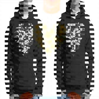 フローラル ジャスミン フラワーガール ハート バレンタインデー 植物 ママ パーカー - Kawaiitshirt