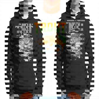 ブラウントラウト 釣り アウトドア 自然愛好家 淡水魚 パーカー - Kawaiitshirt