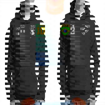 ブラジル サッカーファン ジャージ ブラジル国旗 フットボール愛好家 パーカー - Kawaiitshirt
