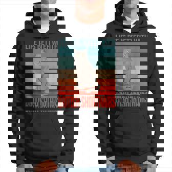 ブリティッシュショートヘア ライフ・イズ・ベター 子猫猫の飼い主 ブリティッシュショートヘア パーカー - Kawaiitshirt