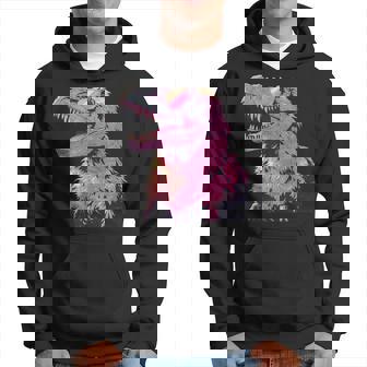 ヘアリー T-Rex パステルゴス ティラノサウルス 恐竜 サングラス パーカー - Kawaiitshirt