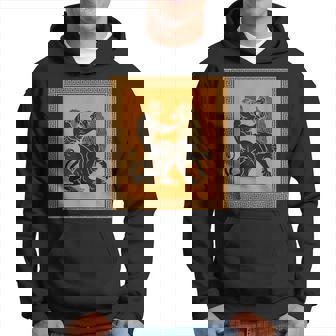 ヘラクレスライオン ギリシャ神話 古代神話 歴史アート パーカー - Kawaiitshirt