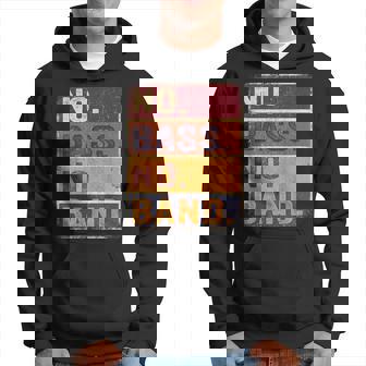 ベーシスト 楽器 エレキベース ノーバス ノーバンド パーカー - Kawaiitshirt