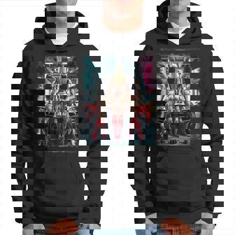 ホットガールオンtシャツ 男性用 セクシーブーティービキニモデル&車 パーカー - Kawaiitshirt