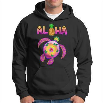 ホヌウミガメ アロハ ハワイ諸島 バケーション パーカー - Kawaiitshirt