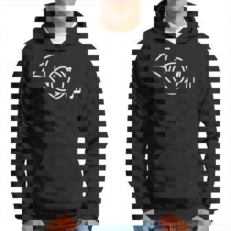 ホルン 音符 楽譜 音楽 楽器 音楽雑貨 シンプル 可愛い パーカー - Kawaiitshirt