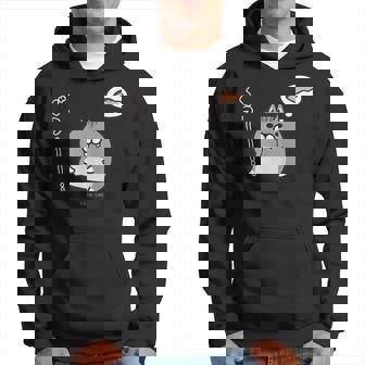 ボンレス犬とボンレス猫 はらぺこ ボンレス猫 パーカー - Kawaiitshirt