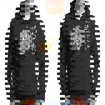 ボンレス犬とボンレス猫 ハフハフ ボンレス猫 パーカー - Kawaiitshirt