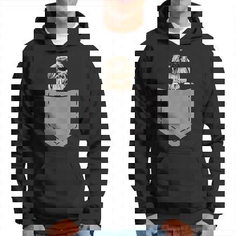 ポケットに入った面白いペキニーズ犬 犬愛好家 パーカー - Kawaiitshirt