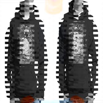 マイケル・ジャクソン バッド・ワールド・ツアー 1988年 白黒スプラッター パーカー - Kawaiitshirt