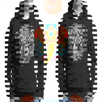 マンダラ タイ 象 恋人 タイ バックパッカー パーカー - Kawaiitshirt