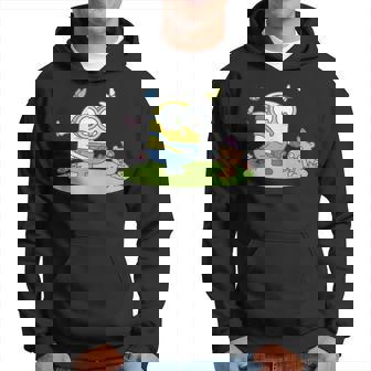 ミニオンズ ボブ&ティム バタフライ ピクニック 前後 パーカー - Kawaiitshirt