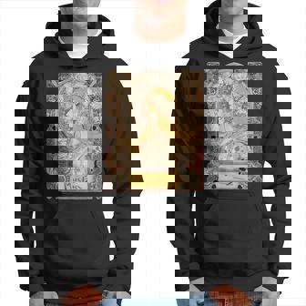 ミュシャラプリュムゾディアックレディアールヌーボー パーカー - Kawaiitshirt