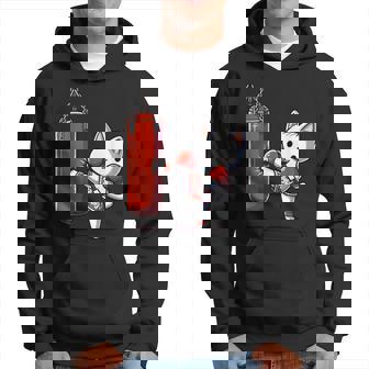ムエタイ猫、キックボクシング パーカー - Kawaiitshirt