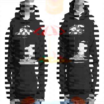 ムーミン ビーチで着替え パーカー - Kawaiitshirt