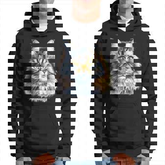 メインクーン 猫の肖像画 パーカー - Kawaiitshirt