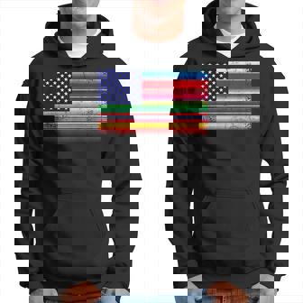 メキシコ アメリカ 国旗 アメリカ セラペ シンコ デ マヨ パーティー パーカー - Kawaiitshirt