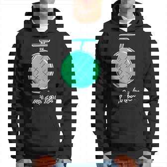 メロン Melon 『フルーツ ポップ』果物 シンプル ゆるい かわいい 落書き イラスト パーカー - Kawaiitshirt