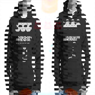 メンダコ《インベーダー》【どうぶつフレンズ】ゲーム パロディ 水族館 ゆるくて かわいい 面白い 動物 キャラクター パーカー - Kawaiitshirt