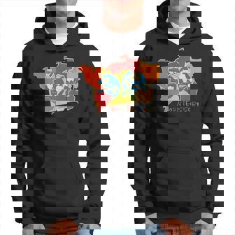 モンテッソーリ大陸の地図 パーカー - Kawaiitshirt