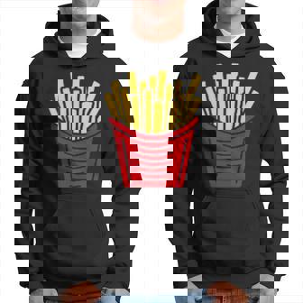 ユーモア 小さなミニマリスト シンプルなフライドポテト フライドポテト パーカー - Kawaiitshirt